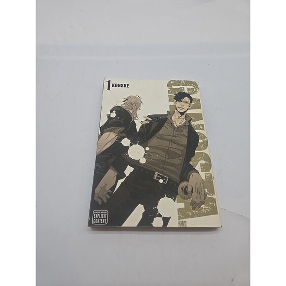 Gangsta Volume 1 English Manga by Kohske Viz Good - Picture 1 of 10